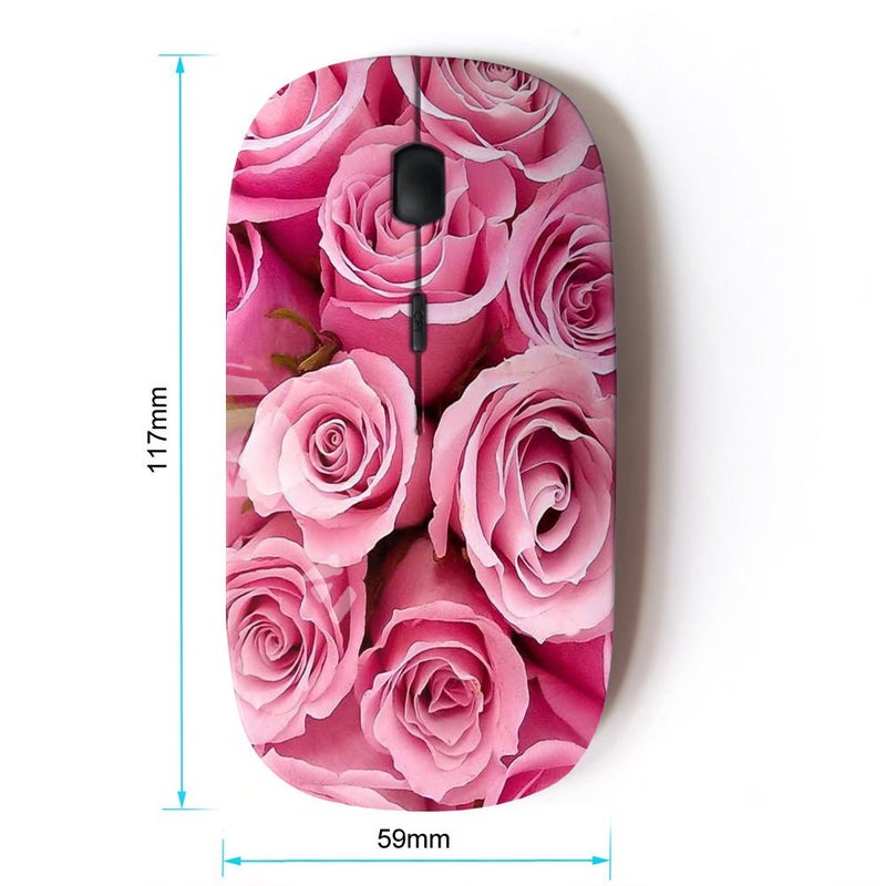 KOOLmouse [ Optical 2.4G Wireless Mouse [ Roses Valentines Love Pink Girlfriend Spring ] - Image 2